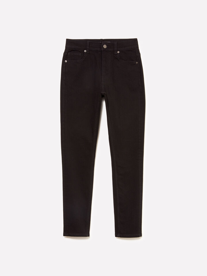 Jean slim noir style 69 - jeans coupe slim pour femme - Noir | Sisley image number 1